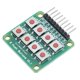 thumbnail image 1 of Button Key Module Keypad Board 2x4 Matrix 8 Push Micro Switch for Single Chip Microcomputer, 1 of 5