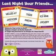 Oh What A Night Game - Cooperative Family Party Game, Outset Media, Fun Guessing Game for Parties, Families & Holidays, Wacky Game Night, 3-8 Players, 20-30 Mins, Ages 12+