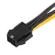 thumbnail image 3 of Cable de datos Cable divisor de alimentación PCI de 20cm, 6 pines a doble 8 pines, adaptador VGA PCI Express, 3 of 5