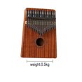 thumbnail image 2 of 17 Key Kalimba Thumb Piano ; Tuning Hammer, Finger Covers, Key Stickers & More Included; Christmas Gift, 2 of 5