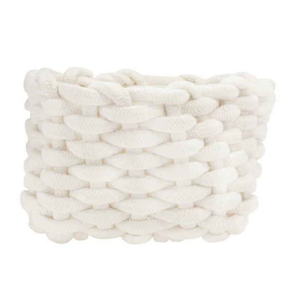 1Pc Multipurpose Basket Kids Toy Sundries Basket Closet Storage Basket (Beige)