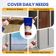 Taotanxi Tile Grout Repair Kit, Fast Drying Tile Grout, Grout Sealer Bathroom Shower Kitchen Floor Tile, Restore and Renew Tile Joints Line, Gaps, Replace Grout Pen(White)