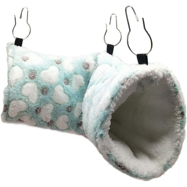 Pet Rat Toys For Small Pets, Tunnel Shape Nest With Easy To Use Metal Hooks For Hanging In Cages, Offers Privacy And Security For Squirrels, Sugar Gliders, Hamsters, And Other