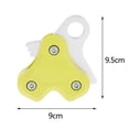 thumbnail image 4 of Dispositivos de protección de cuerda de escalada Equipo anticaída Dispositivo de liberación de cuerda de bloqueo automático para buceo al aire libre Amarillo Sunnimix Agarre de cuerda de escalada, 4 of 8