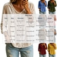 thumbnail image 3 of Fall clothes for women Baeitkot V Neck Button Down Velvet Babydoll Top Loose Fit Solid Color Shirt for Autumn Weekend Outings Black S, 3 of 8
