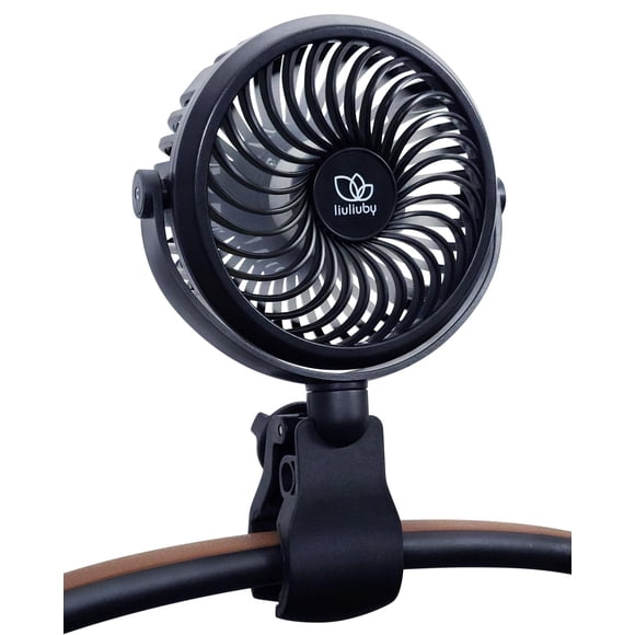 Ventilador para cochecito Liuliuby recargable con USB 2600 mAh