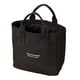 thumbnail image 4 of Bolsa de lona para mujer, bolsa de compras, bolso portátil duradero de gran capacidad, Negro, 4 of 9