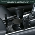 thumbnail image 3 of Amdohai Porte-Gobelet de Voiture 2 en 1 Porte-Bouteille de Boisson Multifonction Adaptateur d'Expansion Rotation à 360° Réglable, 3 of 5