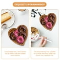 thumbnail image 3 of RUNROTOO Wood Plate for Women and Men 2Pcs 8.3X7.9X0.8In, 3 of 6