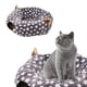 thumbnail image 1 of Cama de Túnel de Gato, Cama de Tomo de Túnel de Gato Bola Esponjosa Fácil de Limpieza de DiáMetro Gran DiáMetro Emplazable Arrugada Larga Con Estera Central para Juguetes para, 1 of 7