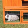 Pefilos 54" Indoor Rabbit Hutch, Rabbit Cage, Wooden Bunny Cages with