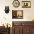 thumbnail image 4 of 3D Butterfly Light Switch Cover, Black Vintage Ornate Single Toggle Wall Plate, 4 of 5