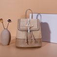 thumbnail image 4 of Bolsa Mochila informal de paja para mujer morral de hombro para adolescentes Ehuebsd morral de viaje de gran capacidad 2022, 4 of 8