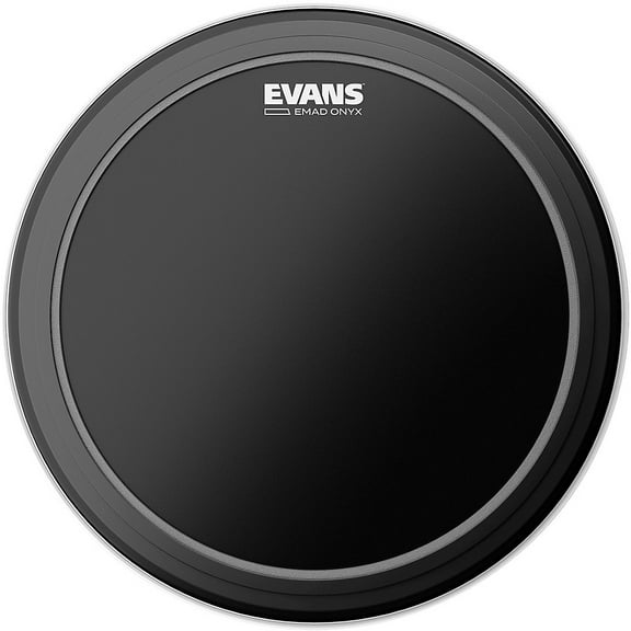EVANS EMAD Onyx Bass Drum Head 24 in.