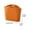 Orange, variant on PPgejGEK Car Seat Back Hanging Storage Bag with Non-Slip Base, 2300ML Capacity, for Snacks Trash Tissues Organizer