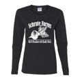 thumbnail image 2 of Wild Bobby, Farms Bed and Breakfast The Office, Pop Culture, Women Graphic Long Sleeve Tees, Black, Small, 2 of 3