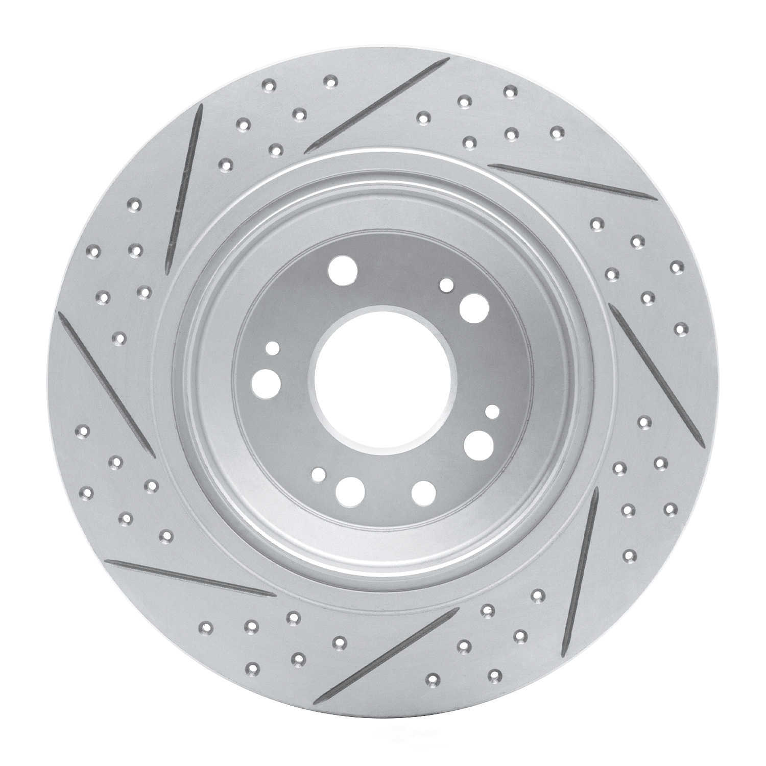 Dynamic Friction Company 830-58023R DFC Geoperformance Rotor - Drilled and Slotted