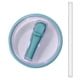 thumbnail image 2 of Tapa Abatible Con Pajita para 40 Onzas A Prueba Derrames Repuesto ( ) Azul Aguamarina, 2 of 8