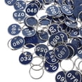 thumbnail image 2 of 100Pcs Convenient Key Tags Number from 1 to 100 Sauna Storage Number Tags, 2 of 5