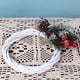 thumbnail image 5 of White Garland Wicker Round Design Christmas Tree Rattan Wreath Ornament Vine Ring Decoration Home Party Hanging Flower Craft, 5 of 5