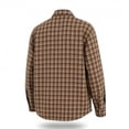 thumbnail image 5 of Admvng Men's Checkered Shirt Button Down Long Sleeve Vacation Casual Shirts, 5 of 5