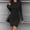 *Black, variant on ClodeEU Womens Long Sleeve Grew Neck Dress,Fall Trendy Knitted Bodycon Sweater Dresses Khaki,Womens Plus M