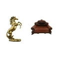 thumbnail image 1 of Figura De Caballo Hecha A Mano, Decoración De Mesa Con Sofá En Miniatura, Modelo Para Hoteles, Estanterías, Chimenea Y Micropaisaje, Decoración De Habitación, Regalo., 1 of 8
