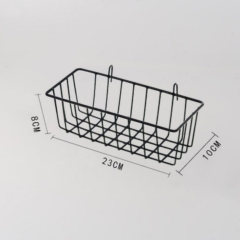 1PC Metal Mesh Grid Wall Photos Grids Pictures Postcards Frame Iron Storage Rack 