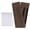 Brown, variant on Debonair Door Draft Stopper Door Sweep Weather Stripping Noise Blocker Window Breeze Blocker Adjustable Door Sweeps, Black