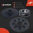 thumbnail image 5 of A-Premium Engine Timing Chain Kit W/Tensioner & Guide [fits SOHC, 8Cyl 4.6L] Compatible with Ford Expedition 97-20, F-150 97-99, Mustang 99-00, E-150 Econoline, E-150 Econoline Club Wagon 97-00, 5 of 8