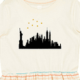 thumbnail image 4 of Inktastic New York Skyline Girls Toddler Dress, 4 of 5
