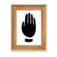 thumbnail image 1 of Gesto negro silueta patron Escritorio Marco de fotos de madera Pantalla Imagen Arte Pintura Múltiples conjuntos, 1 of 4