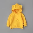 thumbnail image 2 of TAIAOJING Boys Girls Cute Sweatshirts Outfits Toddler Baby Kids Hooded Cartoon 3D Ear Hoodie Sweatshirt Tops Clothes Summer Beach Outfits 12-18 Months, 2 of 4