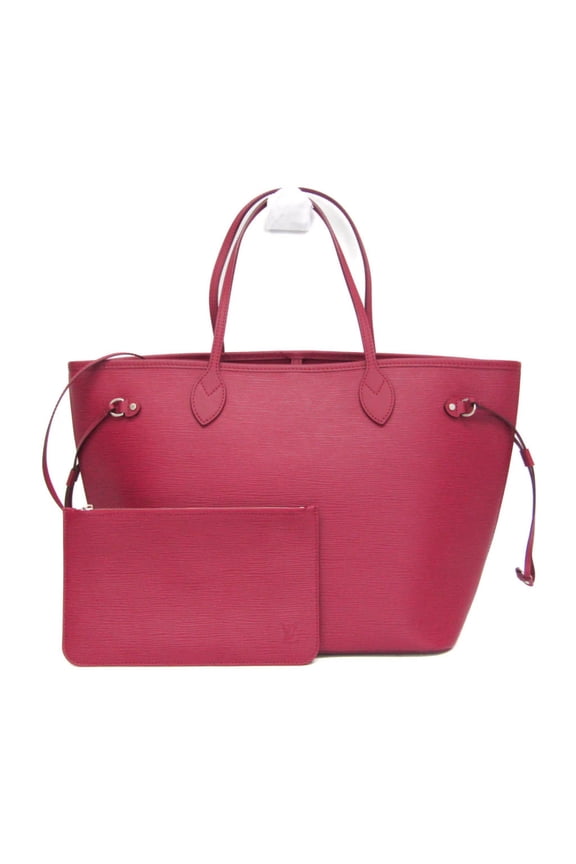 Pre-Owned Louis Vuitton Epi Neverfull MM M40882 Women's Tote Bag Fuchsia (Good)