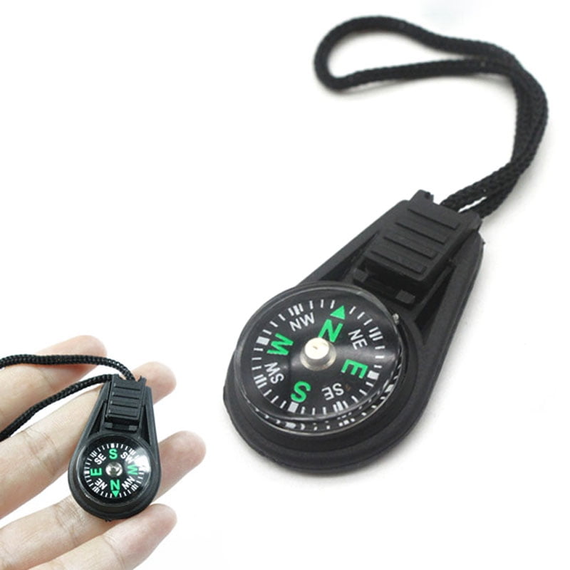 Keychain /Keyring; Outdoor Camping Hiking Hiker Plastic Compass 