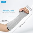 thumbnail image 2 of Cut Resistant Sleeve, Arm Safety Protectors Sleeves with Thumb Hole Level 5 Protection Forearm Guard, 2 of 5