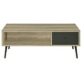 thumbnail image 4 of Welsh 1-drawer Engineered Wood Coffee Table Distressed Pine, 4 of 11