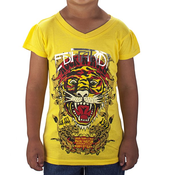 Ed Hardy Toddlers Tiger VNeck TShirt