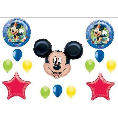 MICKEY MOUSE BIRTHDAY PARTY Balloons Decorations Supplies