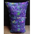 thumbnail image 2 of Handmade Animal Floral Print Quilting Kantha Home Decor Boho Throw Ethnic Art Cushion Cover for Sofa,Couch, Bedroom, Car Decorative Throw Cushion Cover2 pcs set, 2 of 4
