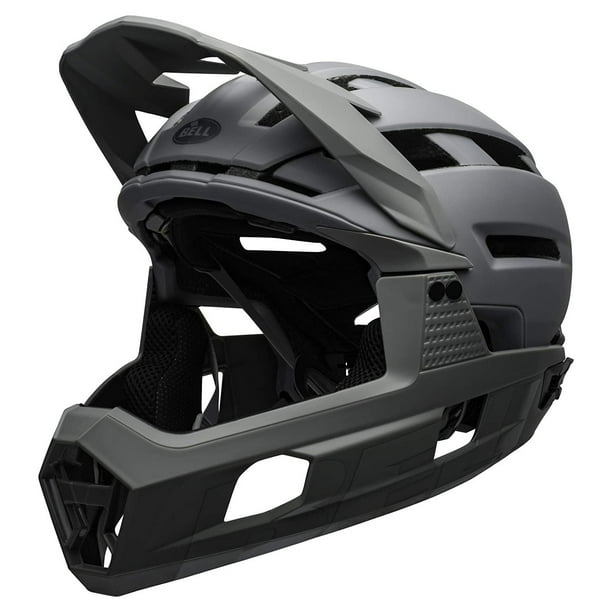 bell super mountain bike helmet DH MIPS Adult click removable chin bar Bell Super Air R Spherical
