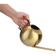 thumbnail image 1 of Sprinkle Stainless Steel Watering can Pot 1000ml(Golden) Golden -, 1 of 8