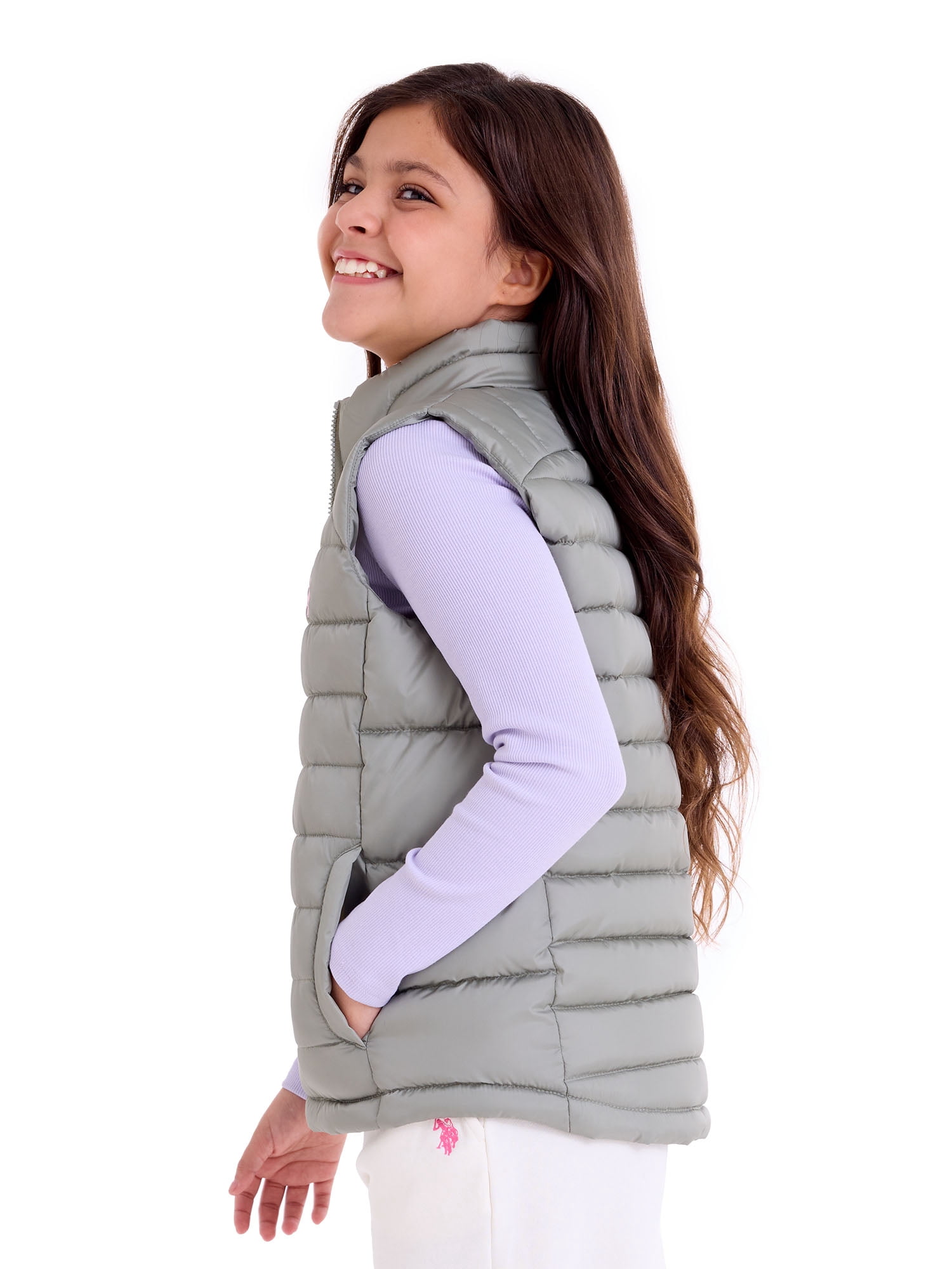 U.S. Polo Assn. Kids Puffer Vest, Sizes 4-18