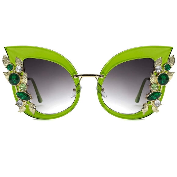 Gafas de sol Slocyclub Halloween Jeweled Butterfly UV400 para mujer