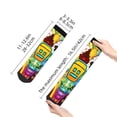 thumbnail image 3 of Lsque Geometry Dash Printed Crew Socks, Moisture-Wicking Socks, Athletic Socks for Men Breathable Cushion Socks Casual Sport Socks for Running Traveling, 3 of 6
