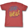 thumbnail image 1 of Saved by the Bell Logo Usé T-Shirt Rouge Chiné, 1 of 2