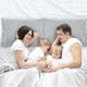 thumbnail image 5 of Juego de 2 Suaves Transpirables Fundas Almohadas con Bordado sin Cremallera, 5 of 6