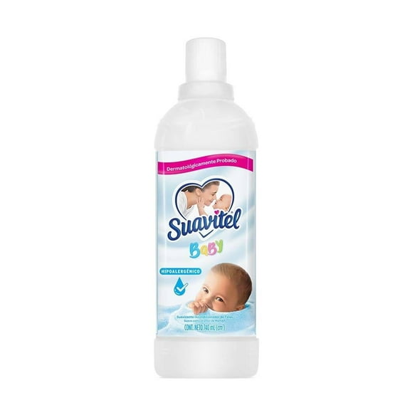 Suavizante de Telas Suavitel Bebé Hipoalergénico y Antibacterial 740 ml