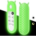 thumbnail image 1 of Funda de silicona para Google Tv Voice Remote Funda protectora antideslizante para Google Tv Remote (verde brillante), 1 of 5