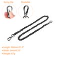 thumbnail image 2 of Unique Bargains Purse Chain Strap, 32' Purse Strap Shoulder Bag Replacement Strap, Black&Dark Grey, 2 of 6